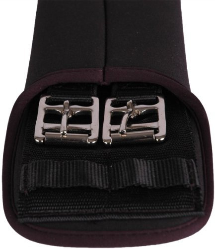 CATAGO Pferde Sattelgurt, Model: Dressur Elastik, Farbe: schwarz, Größe: 75, NEU -, UPE: 25,95 Euro