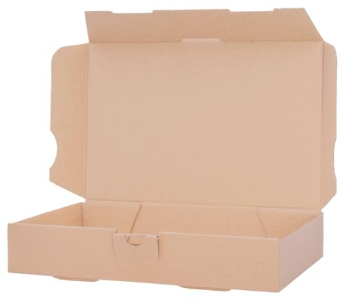 verpacking Maxibrevlådor 240 x 160 x 45 mm bruna [storlek och antal valbara] DIN A5 Maxibrev MB-3 fraktkartong för postförsändelser 300 stycken