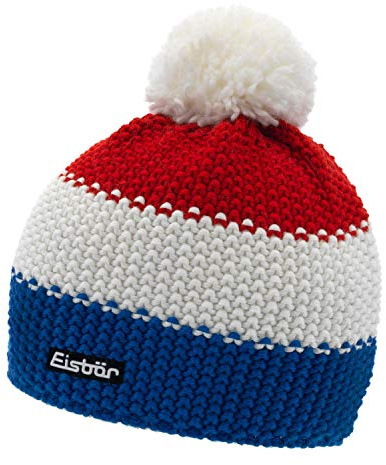Eisbär Mütze Star Pompon, Lapis/White/Ardea, One Size, 403125