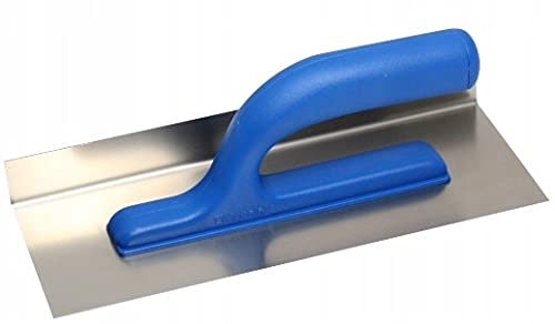 Paleta – Escayola – plana redondeada con hoja acero inoxidable – 325 x 105 mm – Modelo Round