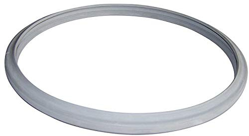 Fissler Anillo de sellado para olla a presión, sello de repuesto original, 038-687-00-205/0, plástico, gris, diámetro 26 cm
