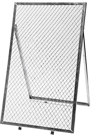 Durchwurfsieb Schubkarrensieb Kompostsieb Durchwurfgitter Sieb verzinkt 100x60cm