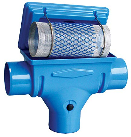Regenwasserfilter Zisternenfilter 3P Kompaktfilter K mit Edelstahlsieb für den Einbau in die Zisterne, Anschluss DN 100, Höhenversatz 0 cm. Für die Regenwassernutzung im Haus und zur Gartenbewässerung