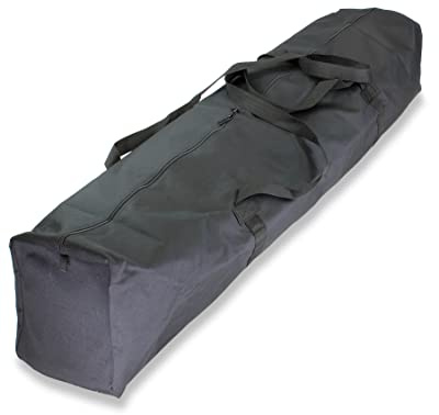 SPORTIKEL24 Tragetasche für Kombi-Kegelhürden & Stangen – schwarz, 120 × 30 × 30 cm, strapazierfähig & abwaschbar, für bis zu 5 Hürdensets