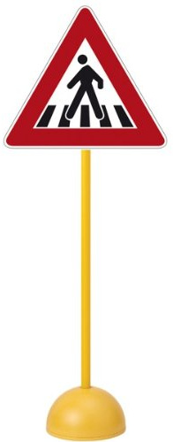Visiodirect Panneau de signalisation pour Indication Passage piéton
