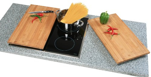 Kesper 54591 Schneide- und Abdeckplatte Bambus 50 x 28 x 4 cm