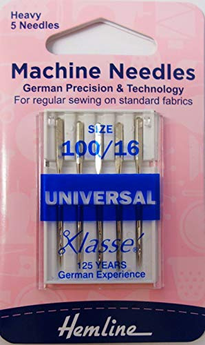 Hemline Nähmaschinennadeln Universal 100/16 (stark)