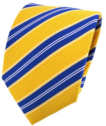 TigerTie Designer Krawatte in gestreift gemustert - Binderbreite 8 cm
