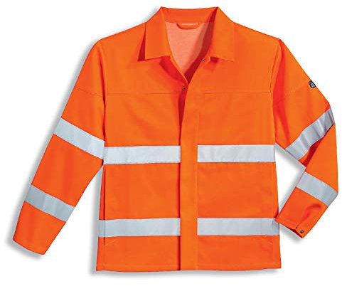 Uvex 8892 Arbeitsjacke - Warnschutz-Jacke f. Herren - Orange - Gr 42