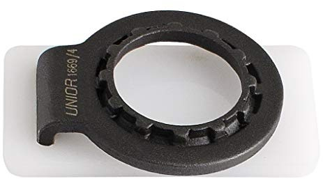 Unior Men's Pocket Spoke and Freewheel Remover 1669/4 Wrench, Metallic Grey, One Size UK