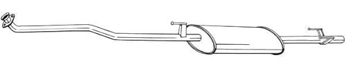 Bosal 294-217 Vorschalldämpfer