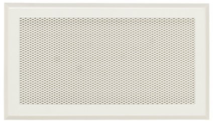 ME - Rejilla de ventilación para chimenea, 16 x 32 cm, color blanco