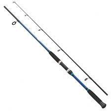 Fladen XTC Angel, allgemeine Verwendung, Composite, Blau/bronzefarben, 2 Stück7 (2; 2,4; 2,9; 3 m), Allround-Spinning-Angel (10–30 g; 15–40 g; 20–60 g; 40–80 g Wurfgewichte) für Meer und Süßwasser, blau, 8ft - 15 to 40g