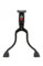 Zweibeinständer Hebie REX 26-28 schwarz, verstellbar, Kurzlänge 26cm, 0605