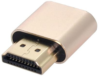 CY Adattatore per Display Virtuale HDMI,emulatore di display fantasma senza testa HDMI 1.4 Apple MacBook Old version