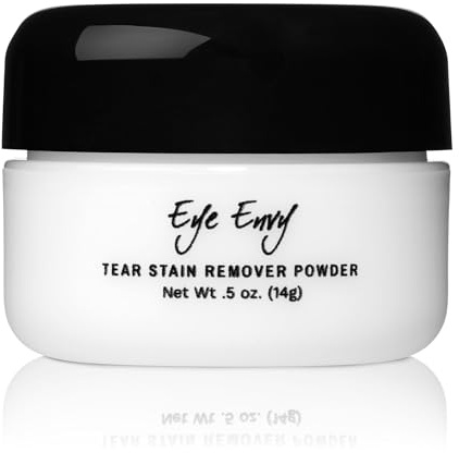Eye Envy Polvere Sciogli Lacrime per Cani e Gatti. 100% Naturale, Sicura. da Applicare Contorno Occhi. Assorbe e Respinge Le Lacrime. Mantiene l'Area Asciutta. Tratta la Causa delle Macchie. (14g)