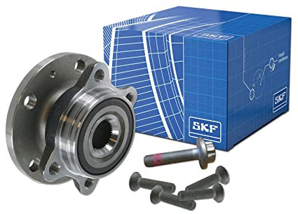SKF Radlagersatz mit integriertem ABS-Sensor VKBA 3643 Position Vorderachse Höhe 103 mm Länge 151 mm Breite 154 mm - OE-Qualität