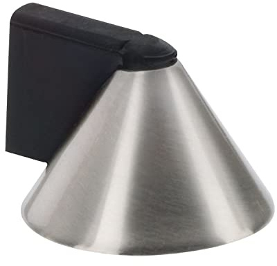 Burg-Wächter Türstopper, Haltekraft: ca. 6-7 kg, TSB 2140 NI SB, Edelstahl-Optik
