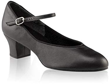 Capezio Suede Sole Jr. Footlight Character Shoe Damen Suede Sole Jr. Footlight Character Shoe