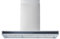 PKM 8090GZ Dunstabzugshaube | Wandhaube | Touch Control | Display | Edelstahl mit Glasfront | 90 cm | Abluft | Umluft | LED Beleuchtung