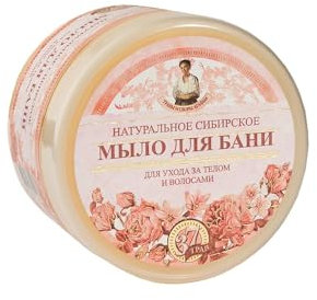 Grandma Agafia Blumenseife mit natürlichem Kräuterextrakt 500 ml