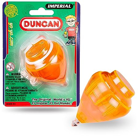 Duncan Toys Imperial Spin Top, Beginner Top with No-Mar Tip, Small