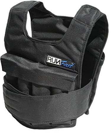 RUNmax Runfast Pro Weighted Vest, 20 lb … RM20WP
