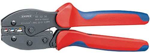 Knipex 87801 220mm Preciforce Crimping Pliers - 0.5-6.0mm