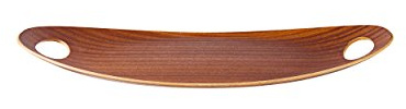 ASA Holztablett oval 45 x 28 cm