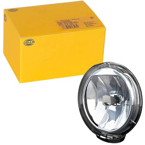 HELLA 1N6 010 952-101 FF-Nebelscheinwerfer - Comet FF 500 - 12/24V - rund - Anbau - glasklare Streuscheibe - Lichtscheibenfarbe: transparent - rechts/links