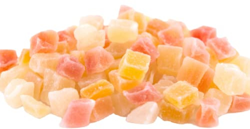 Gerbs Sweetened Tropical Dried Fruit Snack Mix 2 lbs. | Unsulfured, No Artificial Additives, Resealable Bag | Lightly Sweet & Juicy Blend | Top 14 Allergen-Free