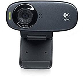 Logitech C310 Webcam (5 MP, 1280 x 720, Schwarz)
