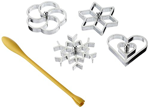 Tescoma Rosettenwaffel-Eisen DELÍCIA, 4 St.