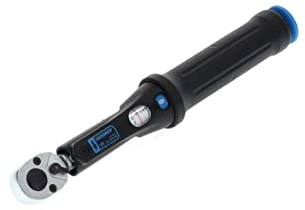 GEDORE Torcoflex Drehmomentschlüssel, 1/4 Zoll, 1-5 Nm, Mit Hebel-Umschaltknarre, Stahlrohr, Schwarz/Blau