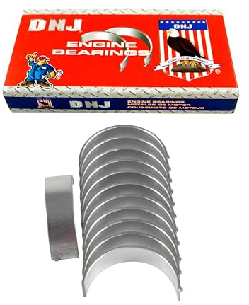 DNJ RB4198.10 Oversize Rod Bearings Set for 2007-2019 Ford, Lincoln, Mazda, Mercury 6, Continental, CX-9 3.5L-3.7L V6 24V DOHC 3496cc