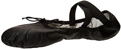 Bloch - Zapatillas de ballet Prolite II de piel sintética con suela dividida para mujer, negro (Negro), 7.5 C US