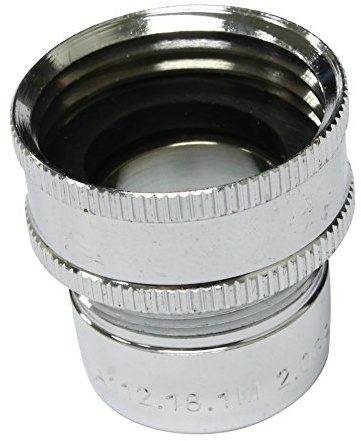 Plumb Pak PP800-17 Faucet Aerator for Laundry and Garden Hose, 3-3/4 x 1-7/8, Polished Chrome