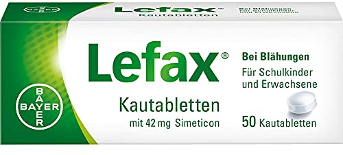 Lefax Kautabletten bei Blähungen, 50 St. Tabletten