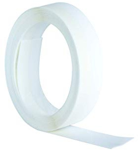 Stormguard 05SR180005MW Zugluftstopper, selbstklebendes Band, 5 cm, V-Profil, Weiß