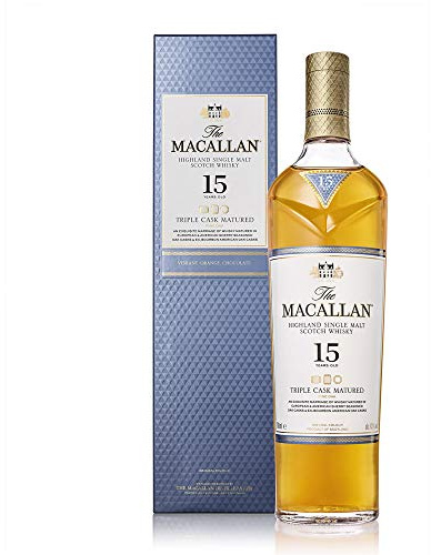 Macallan Triple Cask 15 Años Single Malt Whisky Escoces, 40%, 700ml