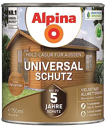 Alpina Universallasur palisander 0,75 Liter