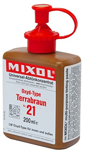 200ml MIXOL Universal-Abtönkonzentrat # 21 Oxyd-Terrabraun, Oxyd Terrabraun, 4002926212006