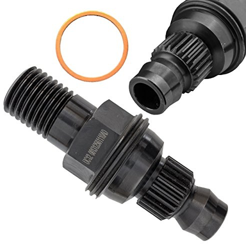 Adapter für Diamantbohrkronen passend zu DD-BU / 1¼UNC AG mit Kupferring | Aussengewinde
