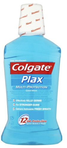 Colgate Plax Multi Protection Cool Mint Mouth Wash Clinically Tested By Desti...