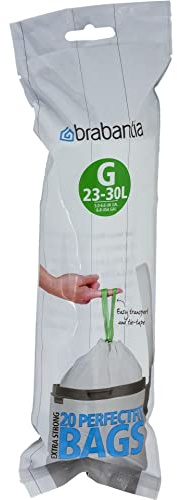 Brabantia Bin Liner G, 23-30 L - 20 Bags