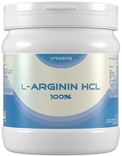 L-Arginin HCL Pulver 1000g - 1kg - Premium L-Arginn HCL ohne Zusätze - vegan