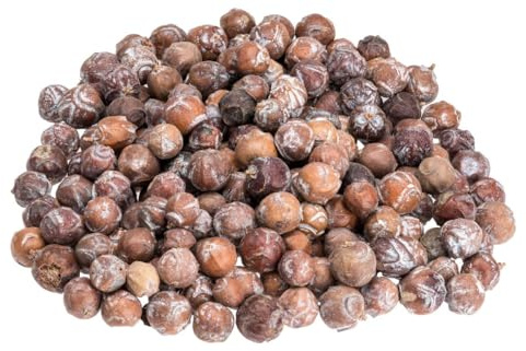 NaDeco Estrelinia-Zapfen in Natur, 1kg, Größe 1-2cm Juniperus drupaceae Wacholder-Zapfen Deko-Zapfen Naturzapfen Baumzapfen Weihnachtsdekoration