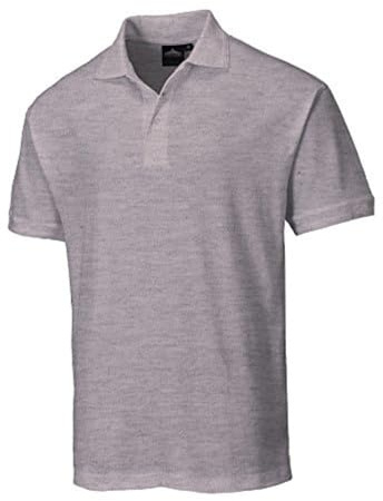 PortweST B210HGRXXL B210-polotröja Neapel, Heidegrau, XXL