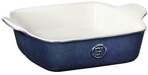 Emile Henry Made In France HR Modern Classics Square Baking Dish 8 x 8 / 2 Qt, Blue