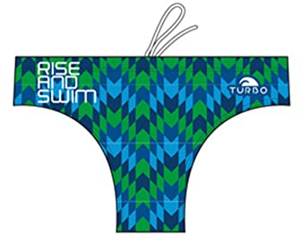 Turbo - Bañador Rise and Swim de Waterpolo Competicion Natación y Triatlón (L/34)